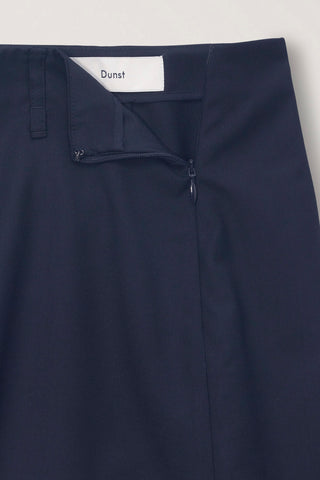 BELTED MINI SKIRT DEEP NAVY