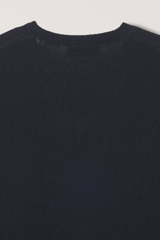 UNISEX CASHMERE V-NECK SWEATER BLACK