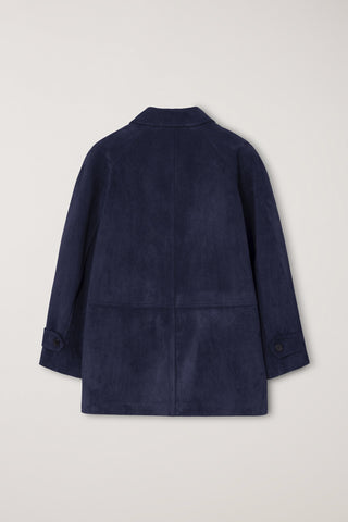 UNISEX LILY ALTER-SUEDE HALF JACKET BLUE NAVY