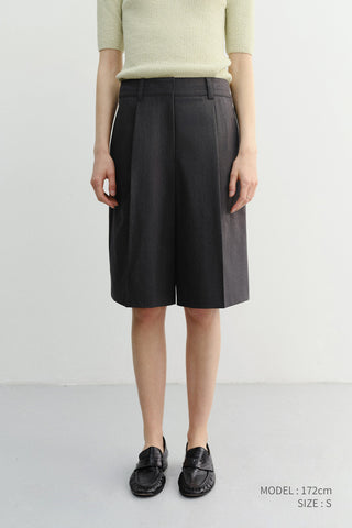 BERMUDA SHORTS CHARCOAL GREY