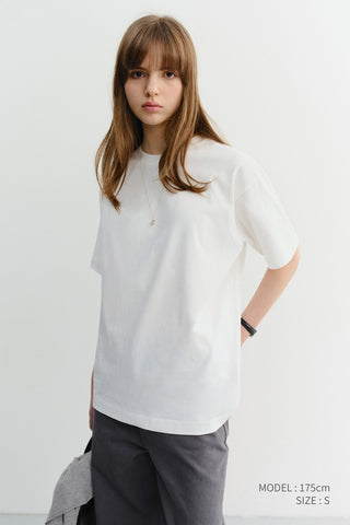 UNISEX ESSENTIAL LOOSE T-SHIRT OFF WHITE