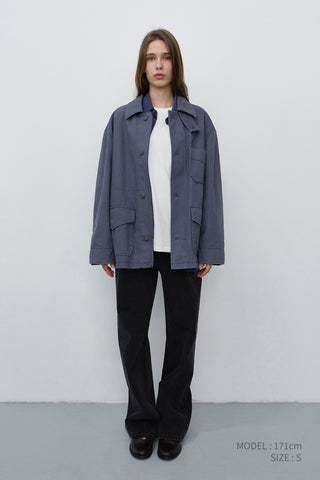 UNISEX CHORE JACKET BLUE