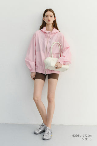 UNISEX SUMMER BREEZE WINDBREAKER SOFT PINK