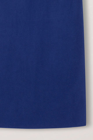 FLEECE MAXI SKIRT BLUE NAVY