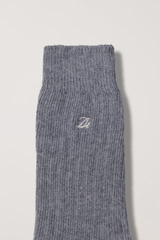 CLASSIC LOGO SOCKS CHARCOAL GREY