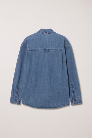 UNISEX CLASSIC DENIM SHIRT CLASSIC BLUE