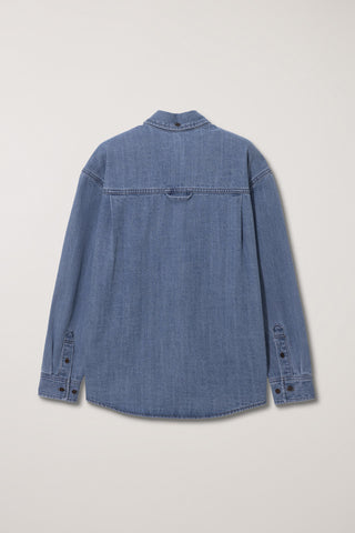UNISEX CLASSIC DENIM SHIRT CLASSIC BLUE