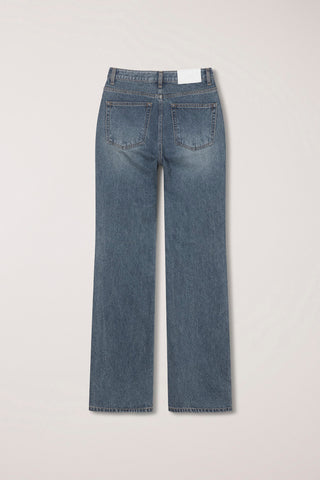 REFINED FLARED JEANS CLASSIC BLUE