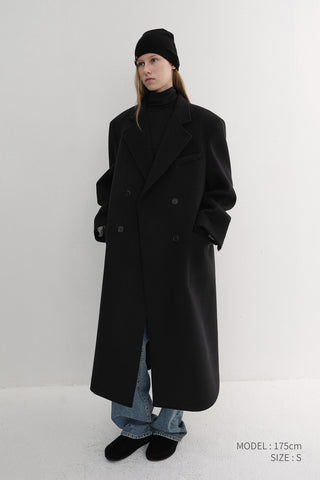 ESSENTIAL ROLL NECK TOP BLACK