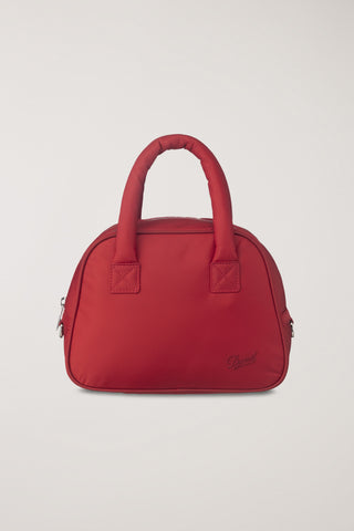NYLON BOSTON TOTE BAG RED