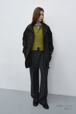 UNISEX MODERN FIELD JACKET BLACK