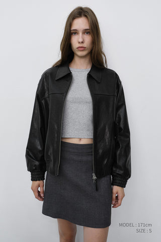 MINI SKIRT CHARCOAL GREY