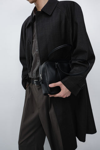 CLASSIC 28 LEATHER BAG BLACK