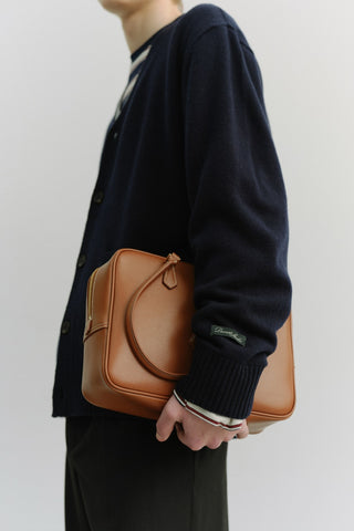 CLASSIC 28 LEATHER BAG TAN