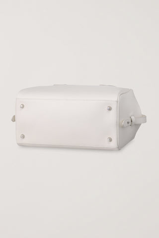 SOFT FRAME COMPACT SHOULDER BAG IVORY