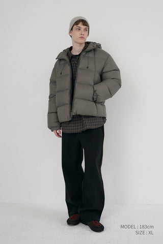 UNISEX JERSEY WIDE PANTS BLACK