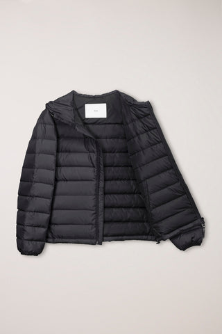 UNISEX LIGHT GOOSE DOWN JACKET BLACK