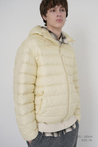 UNISEX LIGHT GOOSE DOWN JACKET SEA SALT