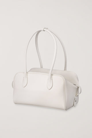 SOFT FRAME COMPACT SHOULDER BAG IVORY