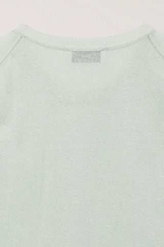 UNISEX SHEER LAYERING KNIT VEST MINT
