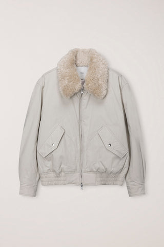 UNISEX FLIGHT PADDED JACKET BEIGE