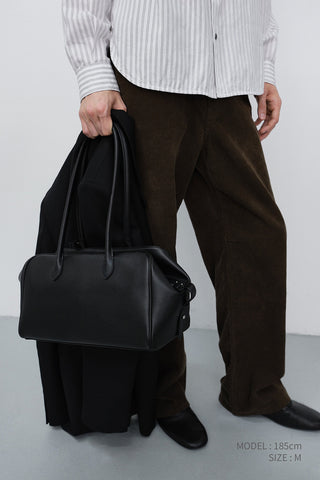 90S WIDE CORDUROY JEANS BROWN