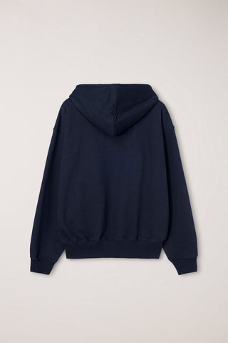 UNISEX ARCH LOGO HOODIE FRENCH NAVY