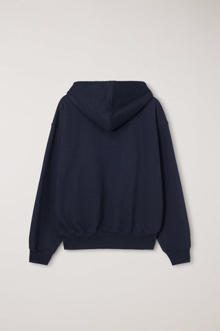 UNISEX ARCH LOGO HOODIE FRENCH NAVY