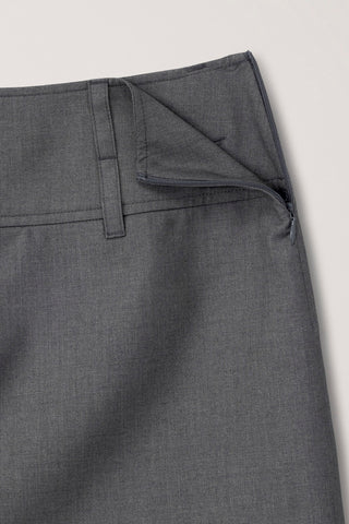 MICRO MINI SKIRT GREY