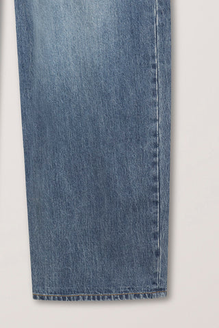 RELAXED CURVED JEANS VINTAGE BLUE