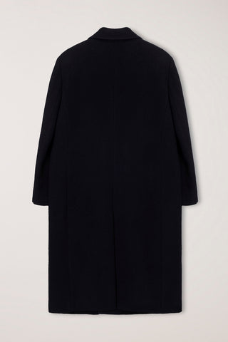 UNISEX BOXY TAILORED COAT BLACK
