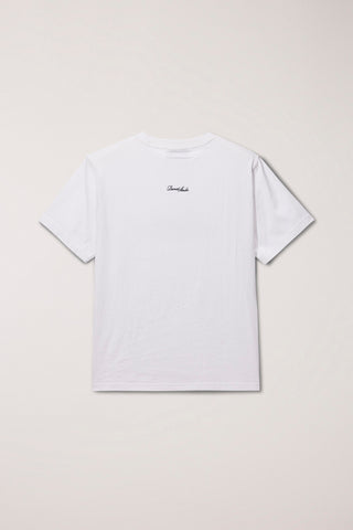 UNISEX APPLIQUE YACHT T-SHIRT OFF WHITE