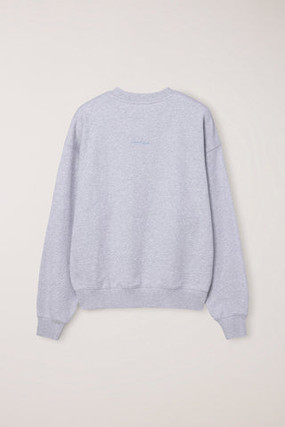 UNISEX PUPPY SWEATSHIRT MID MELANGE GREY
