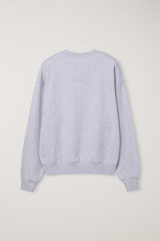 UNISEX PUPPY SWEATSHIRT MID MELANGE GREY