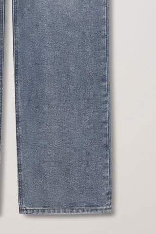LOW RISE LOOSE JEANS CLASSIC BLUE