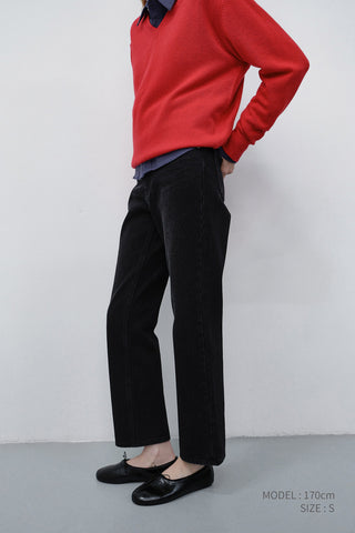 SLICK CIGARETTE JEANS BLACK