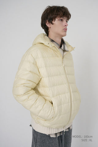 UNISEX LIGHT GOOSE DOWN JACKET SEA SALT