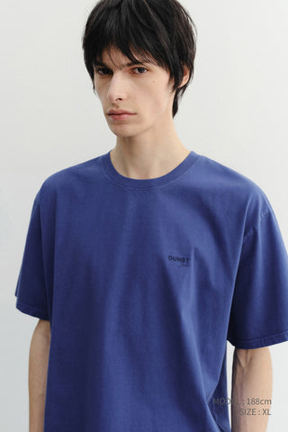 UNISEX GARMENT DYED T-SHIRT BLUE