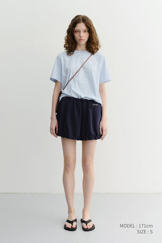 UNISEX CUPID ARCH LOGO T-SHIRT SOFT BLUE
