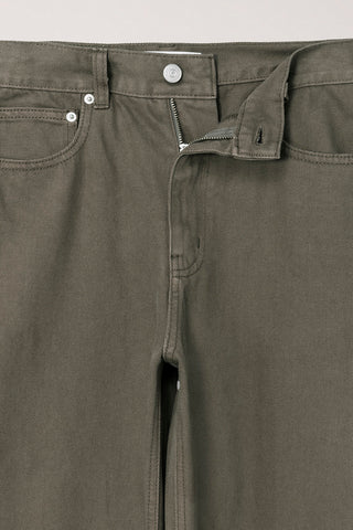 ESSENTIAL STRAIGHT COLORED JEANS BEIGE