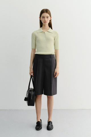 BERMUDA SHORTS CHARCOAL GREY