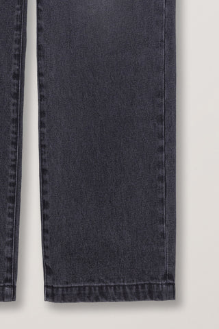 STRAIGHT SLACK JEANS GREY