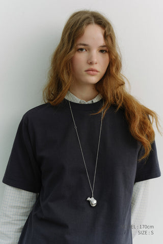 UNISEX LOOSE T-SHIRT NAVY