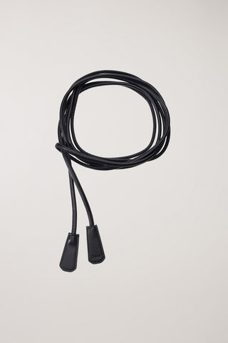 STRING BELT BLACK