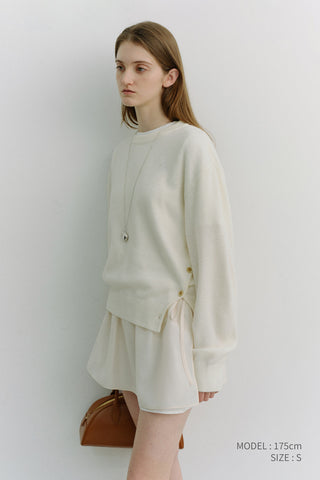 LAYERED VOLUME SKIRT CREAM