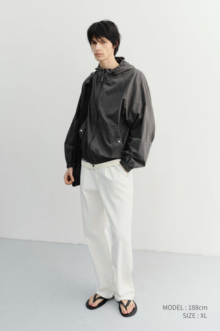 UNISEX SUMMER BREEZE WINDBREAKER BLACK