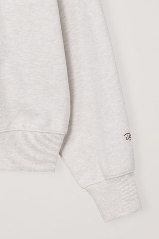 UNISEX PUPPY SWEATSHIRT OATMEAL MELANGE