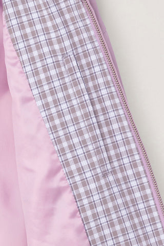 UNISEX COLLARED BLOUSON JACKET LAVENDER PINK