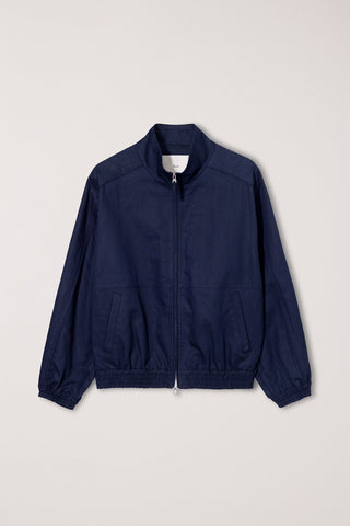UNISEX SUMMER HARRINGTON JACKET NAVY