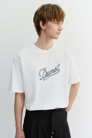 UNISEX CHAIN LOGO T-SHIRT OFF WHITE